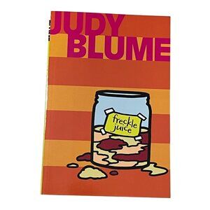 Freckle Juice Judy Blume Paperback Kids Fiction Humor Children’s Book